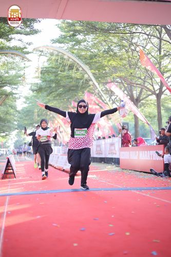 Race photo from Kediri Half Marathon 2024
