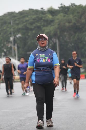 Race photo from Road to BAF Lions Run 2024