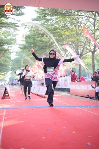 Race photo from Kediri Half Marathon 2024