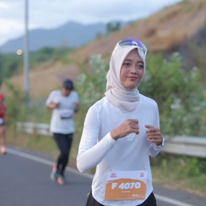 Race photo from KEDIRI HALF MARATHON 2026