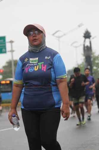 Race photo from Road to BAF Lions Run 2024