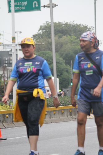 Race photo from Road to BAF Lions Run 2024