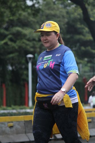 Race photo from Road to BAF Lions Run 2024