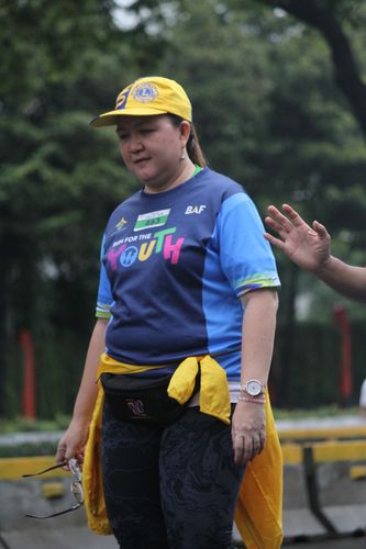 Race photo from Road to BAF Lions Run 2024