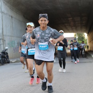 Race photo from KEDIRI HALF MARATHON 2026