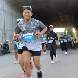 Race photo from KEDIRI HALF MARATHON 2026