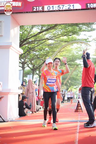 Race photo from Kediri Half Marathon 2024