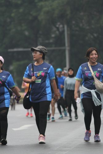 Race photo from Road to BAF Lions Run 2024