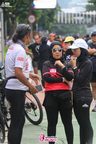 Race photo from Smartfren Run 2025 Vibes