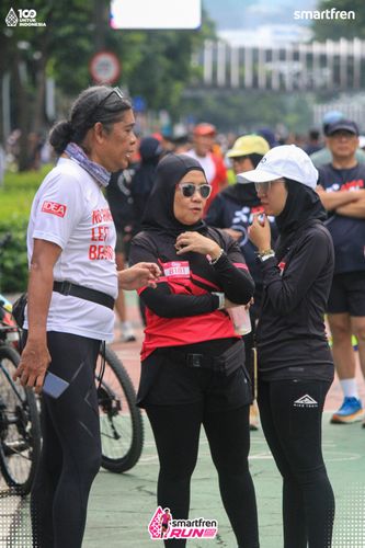 Race photo from Smartfren Run 2025 Vibes