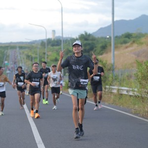 Race photo from KEDIRI HALF MARATHON 2026