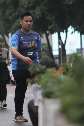 Race photo from Road to BAF Lions Run 2024
