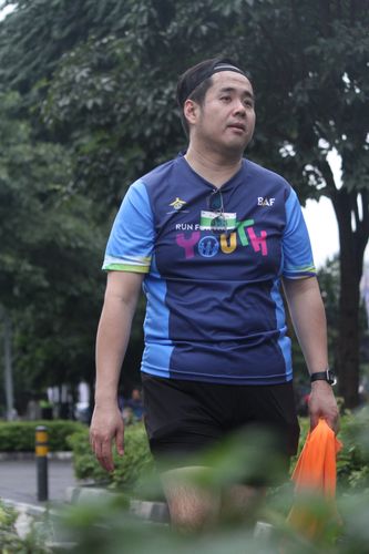 Race photo from Road to BAF Lions Run 2024