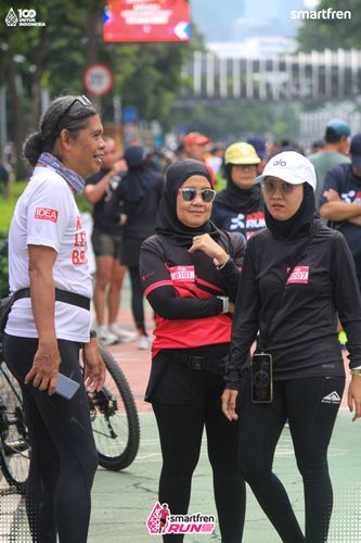 Race photo from Smartfren Run 2025 Vibes