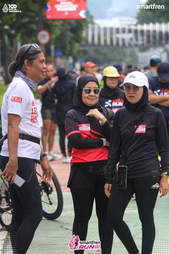 Race photo from Smartfren Run 2025 Vibes