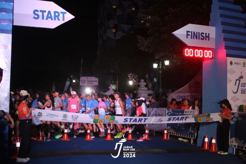 Race photo from Jabar Run 10K 2024