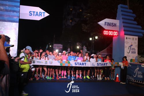 Race photo from Jabar Run 10K 2024
