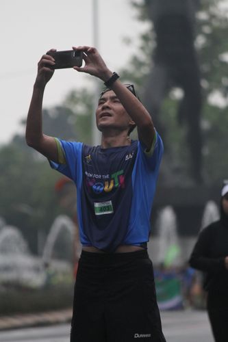 Race photo from Road to BAF Lions Run 2024