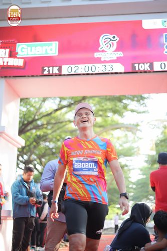 Race photo from Kediri Half Marathon 2024