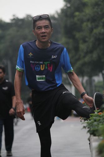 Race photo from Road to BAF Lions Run 2024