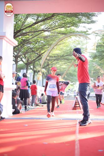 Race photo from Kediri Half Marathon 2024