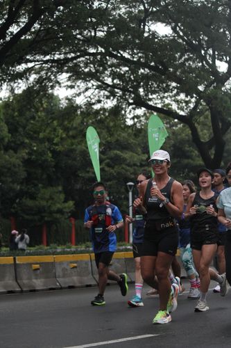 Race photo from Road to BAF Lions Run 2024