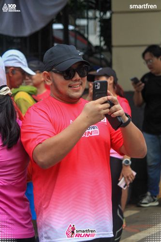 Race photo from Smartfren Run 2025 Vibes