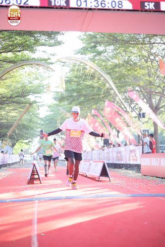Race photo from Kediri Half Marathon 2024
