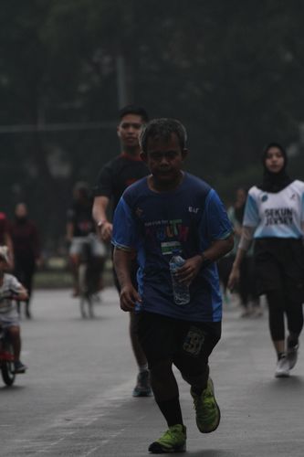 Race photo from Road to BAF Lions Run 2024