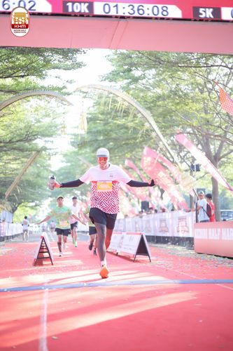 Race photo from Kediri Half Marathon 2024
