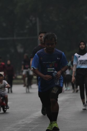 Race photo from Road to BAF Lions Run 2024