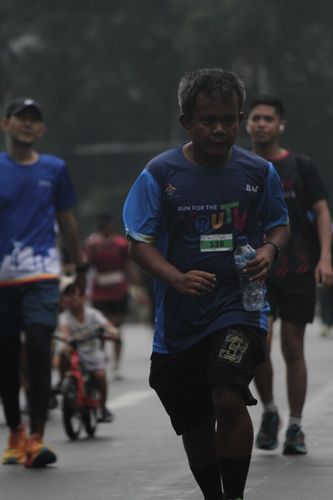 Race photo from Road to BAF Lions Run 2024