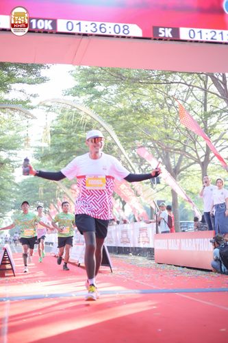 Race photo from Kediri Half Marathon 2024