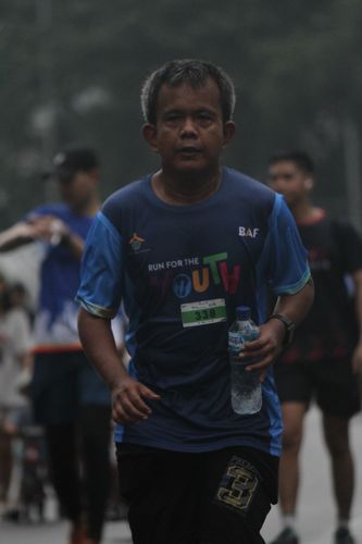 Race photo from Road to BAF Lions Run 2024
