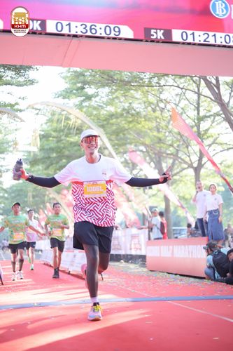 Race photo from Kediri Half Marathon 2024