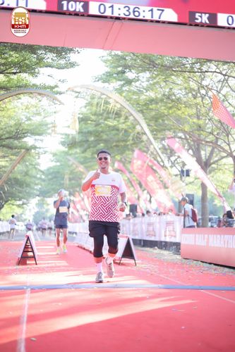 Race photo from Kediri Half Marathon 2024