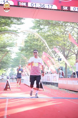 Race photo from Kediri Half Marathon 2024