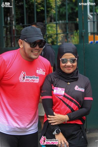 Race photo from Smartfren Run 2025 Vibes