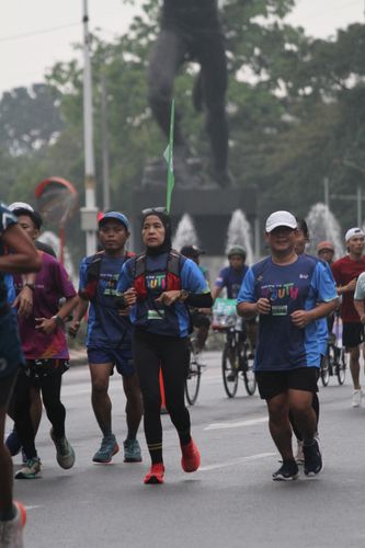 Race photo from Road to BAF Lions Run 2024