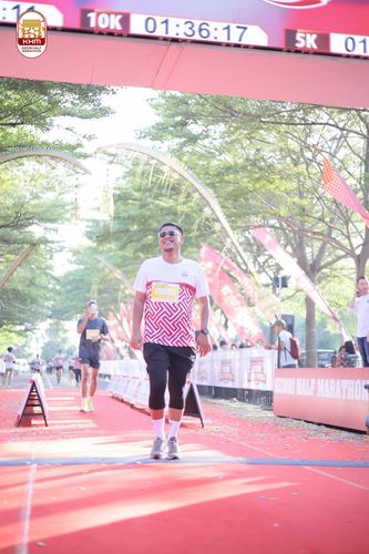 Race photo from Kediri Half Marathon 2024