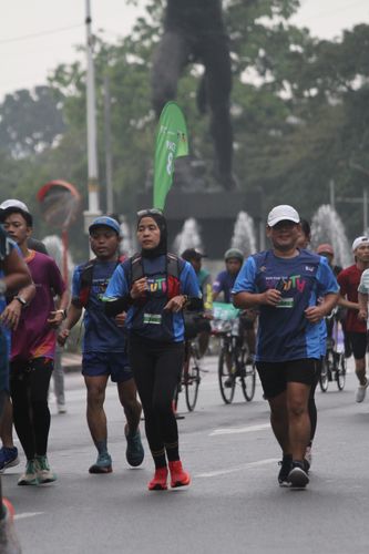 Race photo from Road to BAF Lions Run 2024