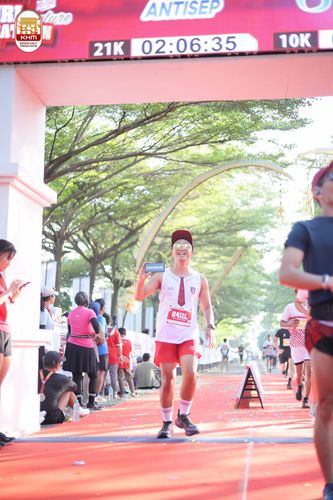 Race photo from Kediri Half Marathon 2024