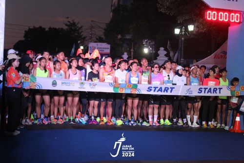 Race photo from Jabar Run 10K 2024