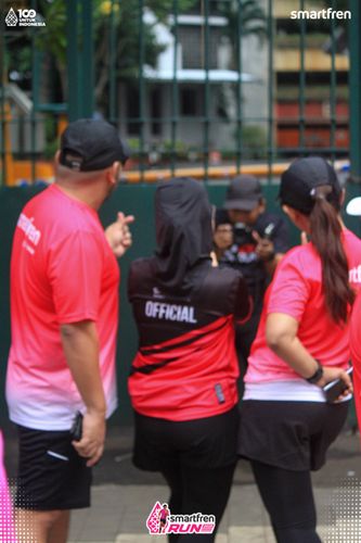 Race photo from Smartfren Run 2025 Vibes
