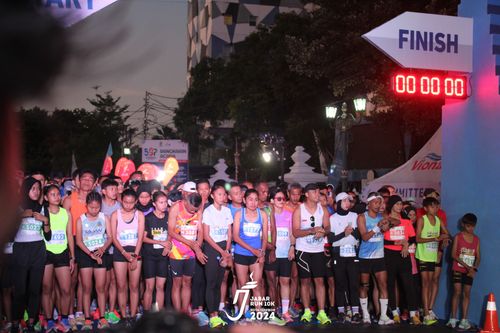Race photo from Jabar Run 10K 2024