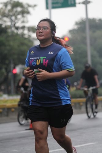 Race photo from Road to BAF Lions Run 2024