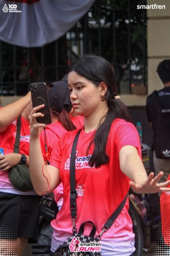 Race photo from Smartfren Run 2025 Vibes