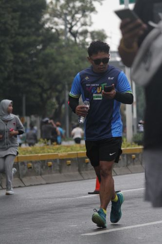 Race photo from Road to BAF Lions Run 2024