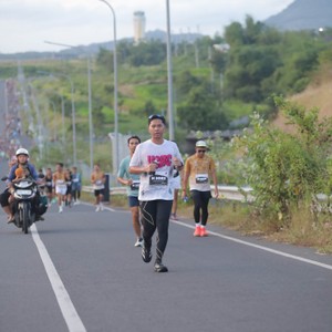 Race photo from KEDIRI HALF MARATHON 2026
