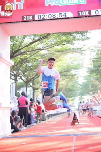 Race photo from Kediri Half Marathon 2024